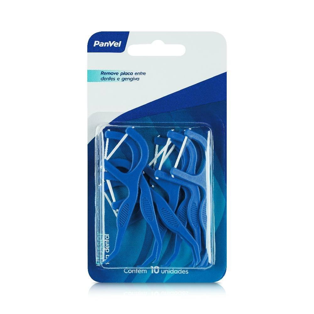 Fio Dental Flossers Panvel 10 Unidades - 1