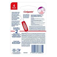 Kit Escova Dental Colgate Interdental Limpeza Profunda 4 Unidades - 2