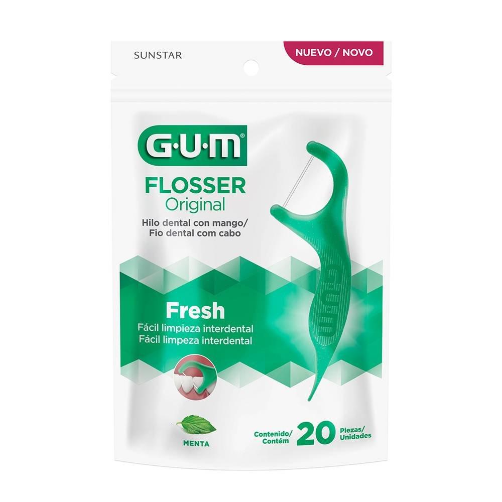 Fio Dental Gum Flossers Original Com 20 Unidades - 2
