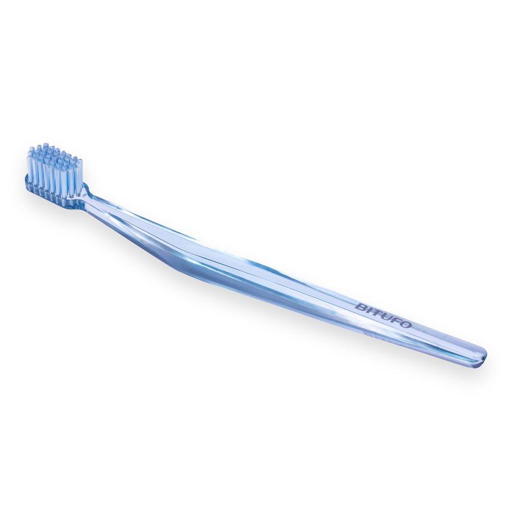 Escova De Dente Bitufo Class Macia Com 1 Protetor De Cerdas - 3