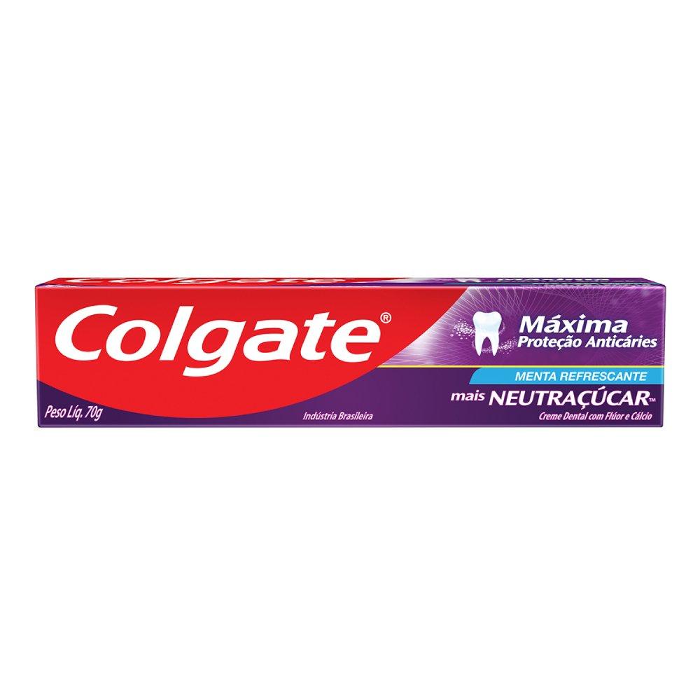 Creme Dental Colgate Máxima Proteção Anticáries Mais Neutraçúcar 70g - 1
