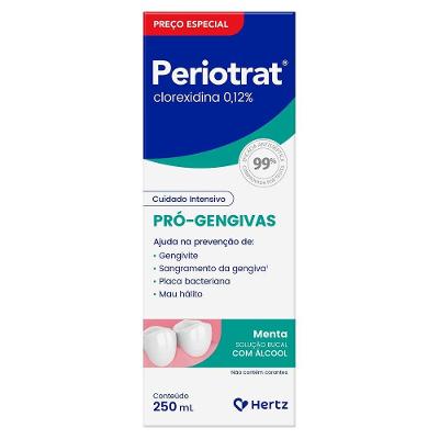 Solução Bucal Periotrat Sabor Menta 250ml