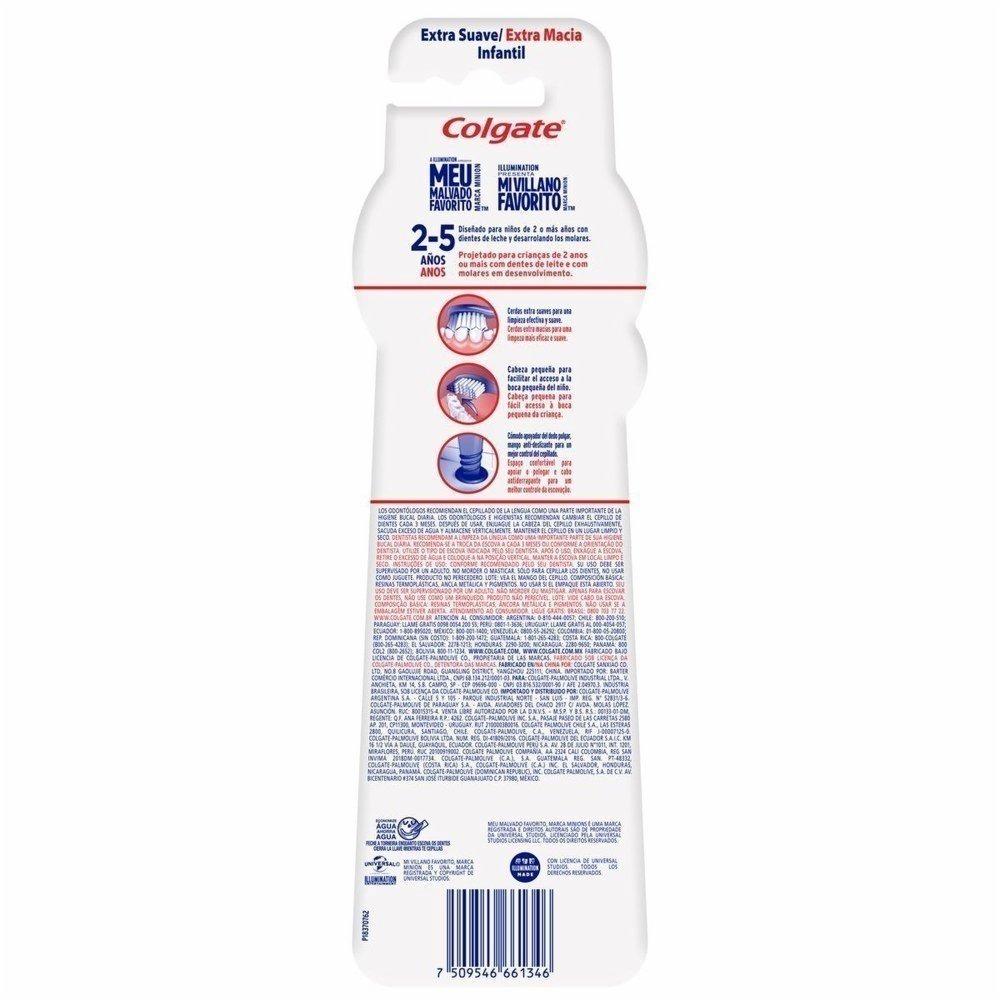 Kit Escova Dental Infantil Extra Macia Colgate Smiles Agnes E Fluffy De 2 À 5 Anos - 2 Unidades - 2