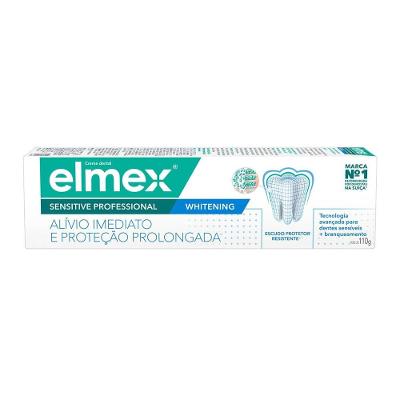 Creme Dental Para Sensibilidade Elmex Sensitive Professional Whitening 110g