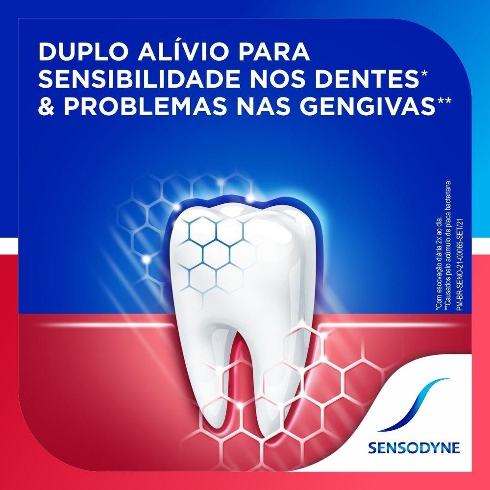 Pasta De Dente Sensodyne Para Dentes Sensíveis E Sangramentos Na Gengiva 100g - 3