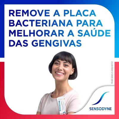 Pasta De Dente Sensodyne Para Dentes Sensíveis E Sangramentos Na Gengiva 100g