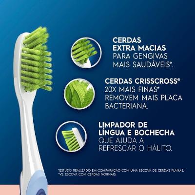 Kit Escova De Dente Oral-b Sensitive Gengiva Detox Extra Macia 3 Unidades