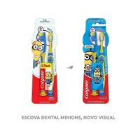 Kit Escova Dental Infantil Extra Macia Colgate Smiles Minions 6+ Anos - 2 Unidades - 2
