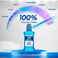 Enxaguante Bucal Oral B 100%, Sem Álcool Sabor Menta 500ml