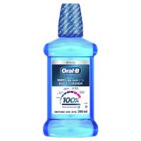 Enxaguante Bucal Oral B 100%, Sem Álcool Sabor Menta 500ml - 8