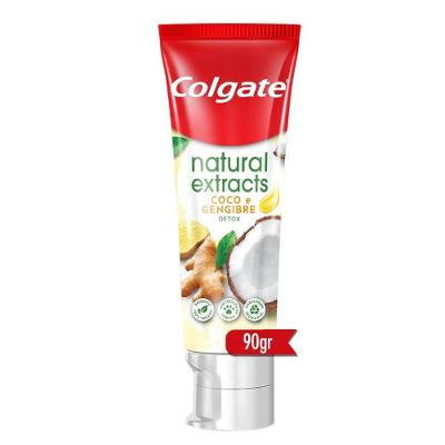 Creme Dental Colgate Natural Extracts Coco E Gengibre 90g