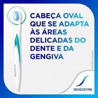 Escova De Dente Com Cerdas Macias Sensodyne Multiproteção Para Dentes Sensíveis
