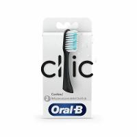 Refil Escova Dental Oral-b Clic Com 2 Unidades - 1