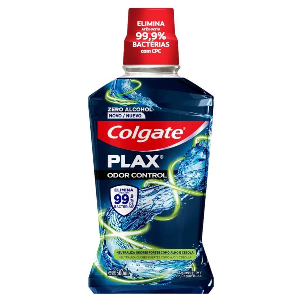 Enxaguante Bucal Colgate Plax Controle Odor Zero Alcool 500ml - 4