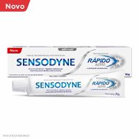 Creme Dental Sensodyne Branqueador Rápido Alívio 90g - 1