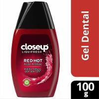 Creme Dental Em Gel Closeup Liquifresh Red Hot 100g - 6