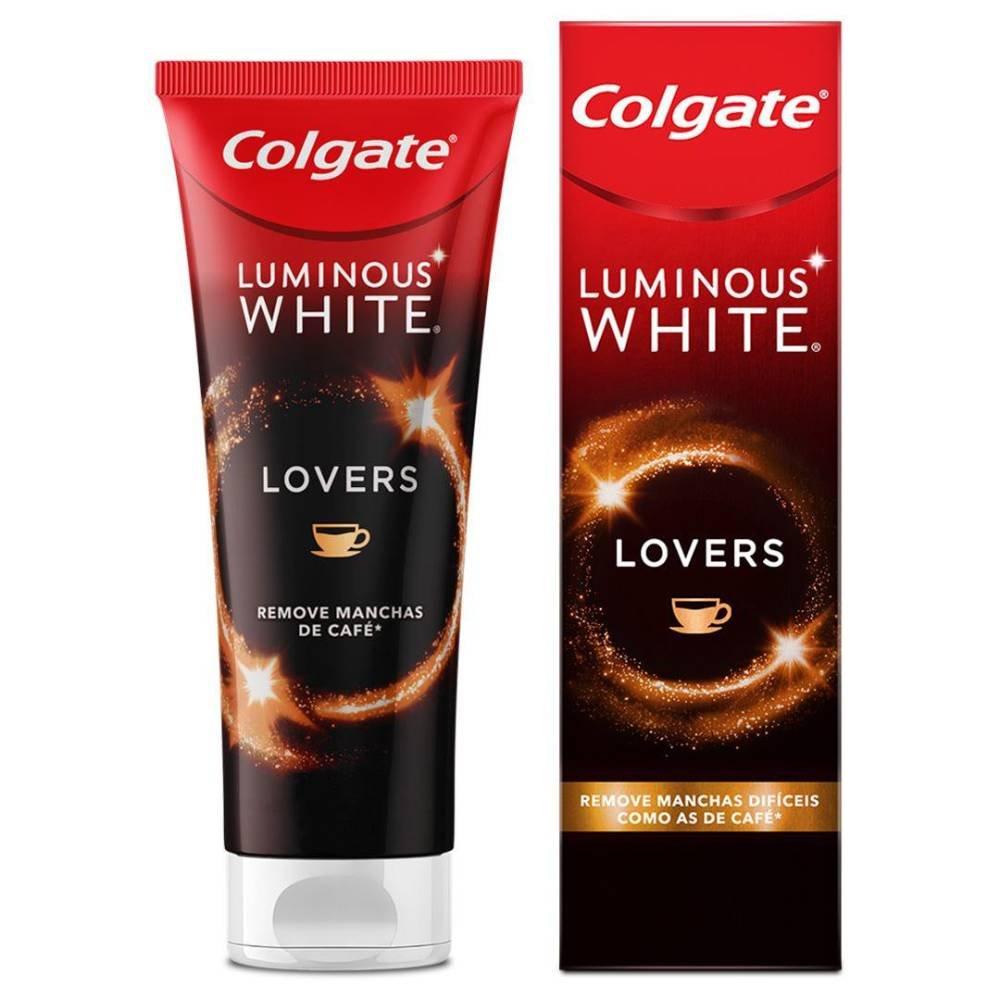 Creme Dental Clareador Colgate Luminous White Lovers Manchas De Café 70g - 1