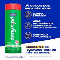 Tenys Pé Desodorante Para Os Pés Pó Canforado 100g - 3