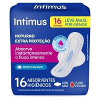 Absorvente Externo Intimus Noturno Suave Com Abas 16 Unidades - 1