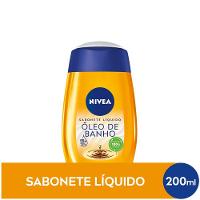 Sabonete Líquido Corporal Nivea Óleo De Banho Com 200ml - 5