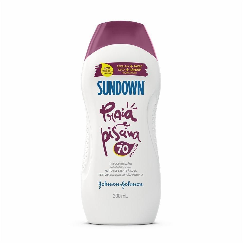 Protetor Solar Sundown Praia E Piscina Fps 70 200ml - 2