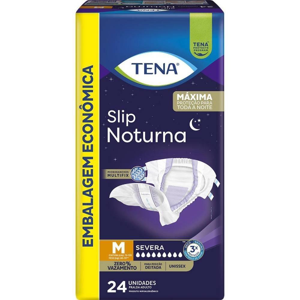 Fralda Geriátrica Tena Slip Noturno Embalagem Econômica M 24 Unidades - 2