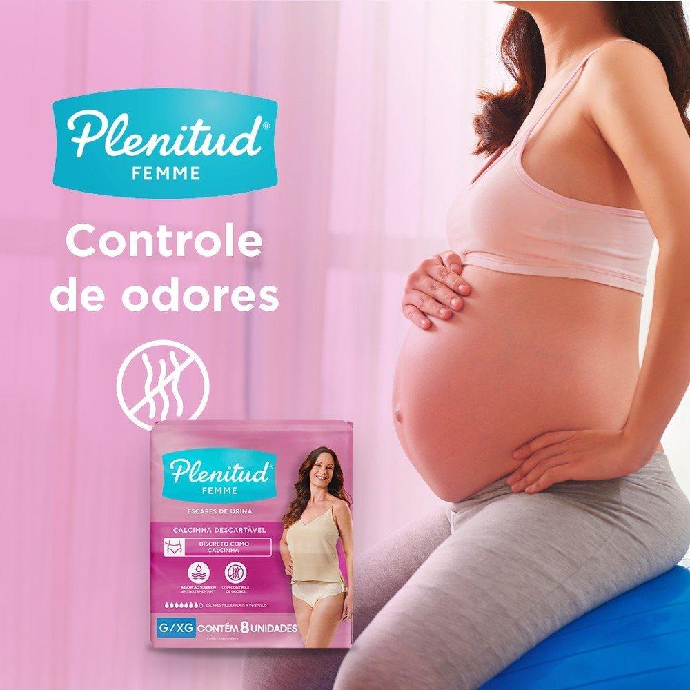 Roupa Íntima Feminina Plenitud Femme P/m Com 8 Unidades - 4