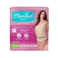Roupa Íntima Feminina Plenitud Femme P/m Com 8 Unidades - 1