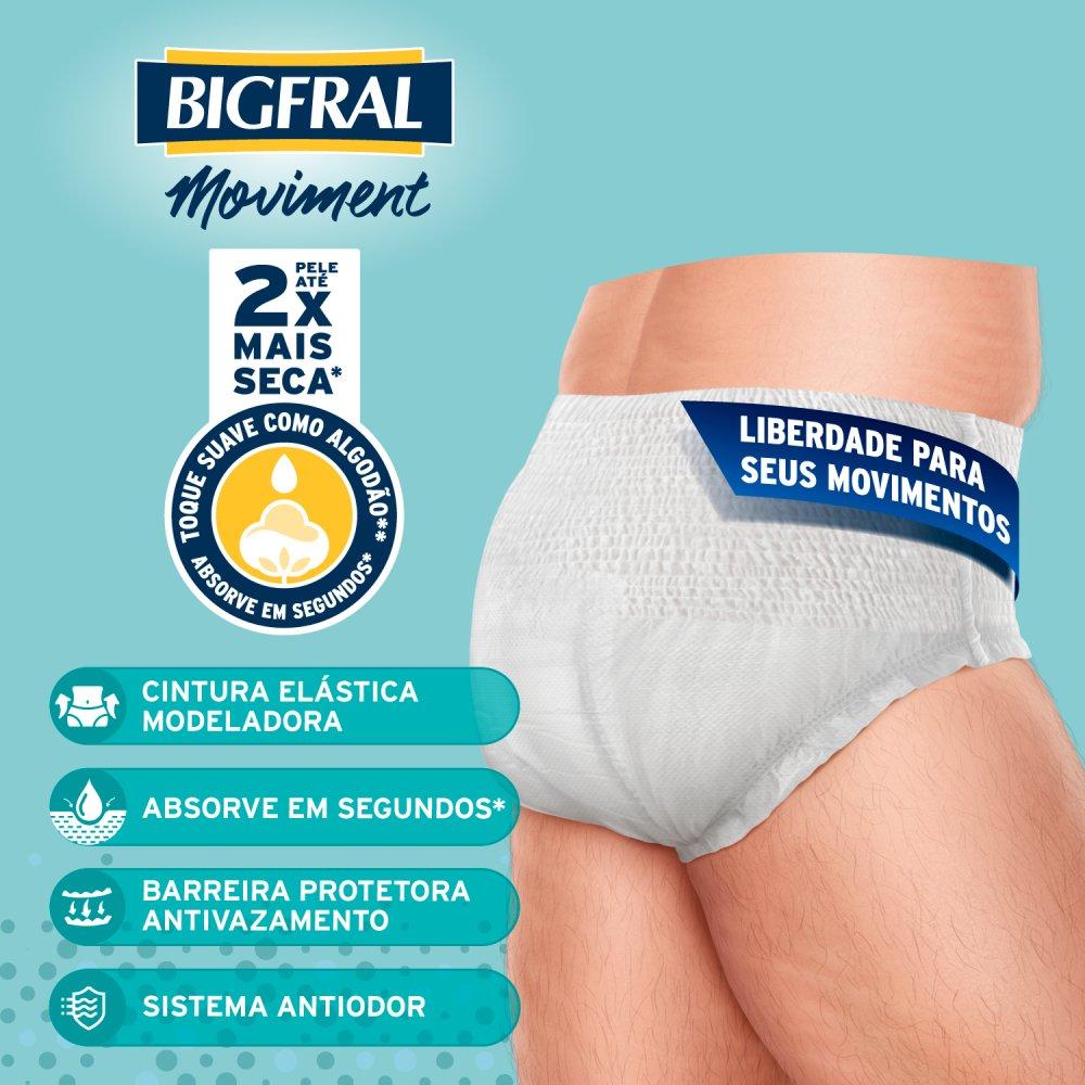 Roupa Íntima Bigfral Moviment P/m 16 Unidades - 4