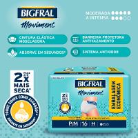 Roupa Íntima Bigfral Moviment P/m 16 Unidades - 3