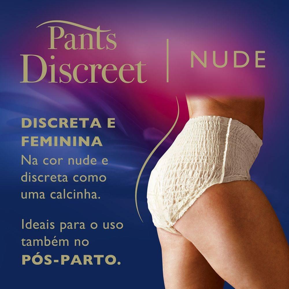 Roupa Intima Tena Pants Discreet Nude P/m 16 Unidades - 3