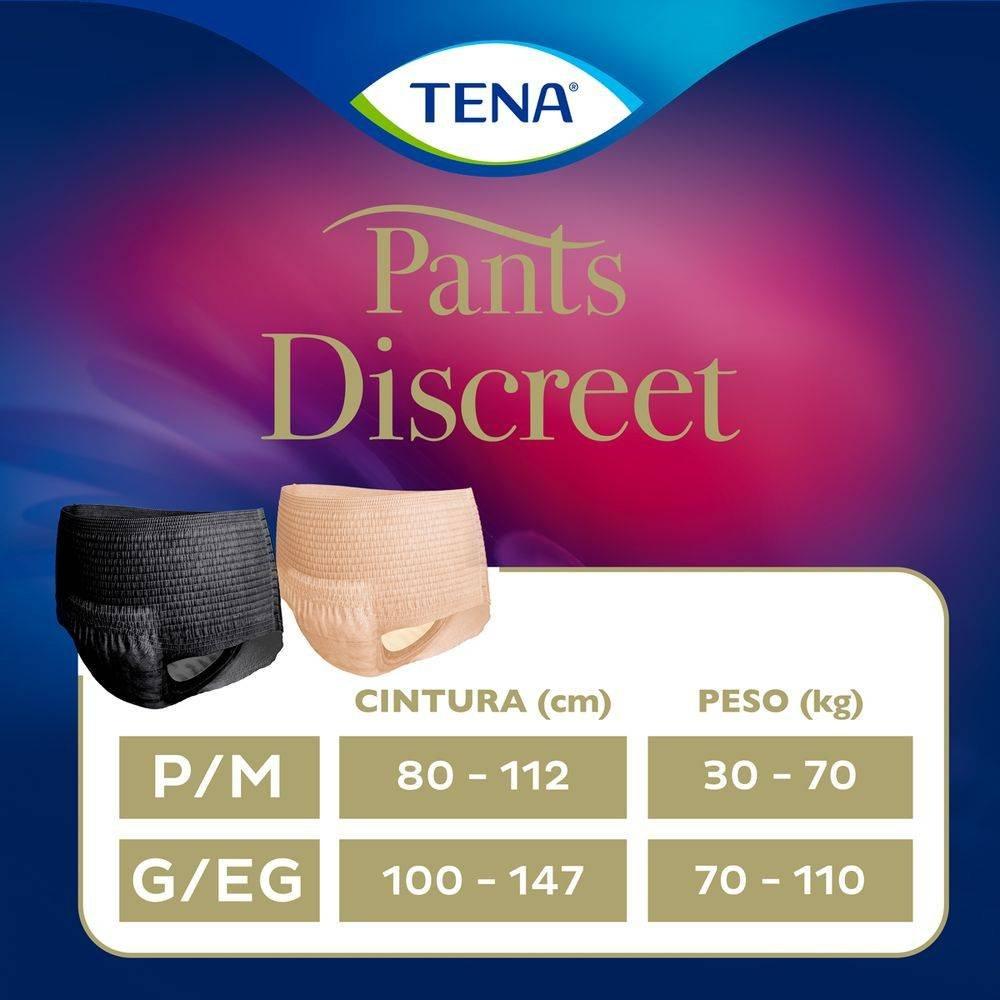 Roupa Intima Tena Pants Discreet Nude P/m 16 Unidades - 4