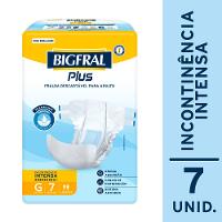 Fralda Adulto Bigfral Regular Plus G 7 Unidades - 2