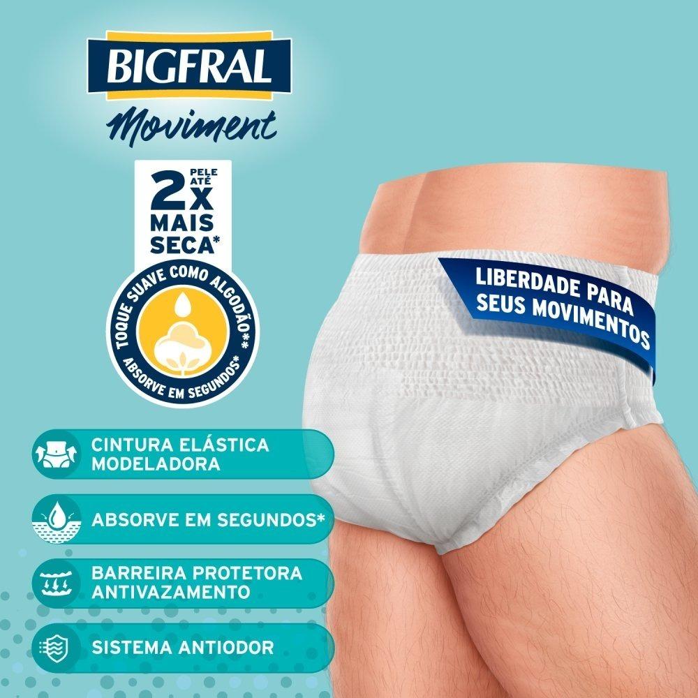Roupa Íntima Bigfral Moviment G/xg 7 Unidades - 4