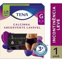 Calcinha Absorvente Lavável Tena Preta G - 1