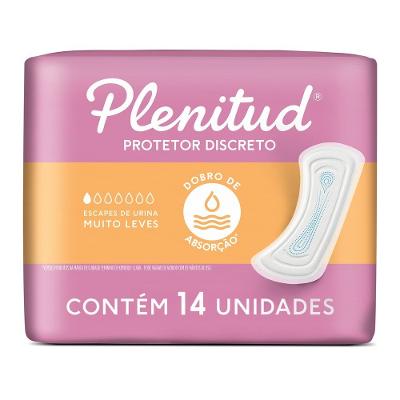 Protetor Discreto Plenitud Femme Para Escapes De Urina 14 Unidades