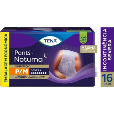 Roupa Íntima Tena Pants Noturna Embalagem Econômica P/m 16 Unidades