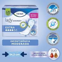 Absorvente Para Incontinência Urinária Tena Lady Discreet Extra 20 Unidades - 3