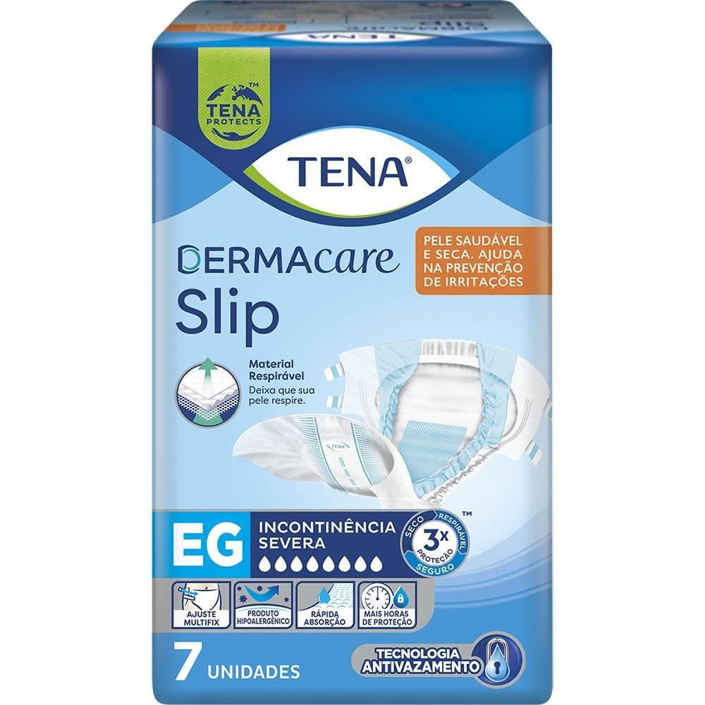 Fralda Geriátrica Tena Slip Dermacare Eg 7 Unidades - 2