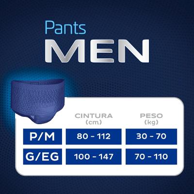 Roupa Intima Tena Pants Men G/eg 16 Unidades