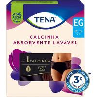 Calcinha Absorvente Lavável Tena Preta Eg - 2