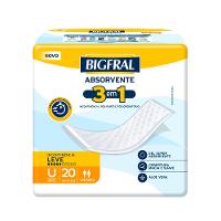 Absorvente Para Incontinência Descartável Bigfral Plus Regular 20 Unidades - 6