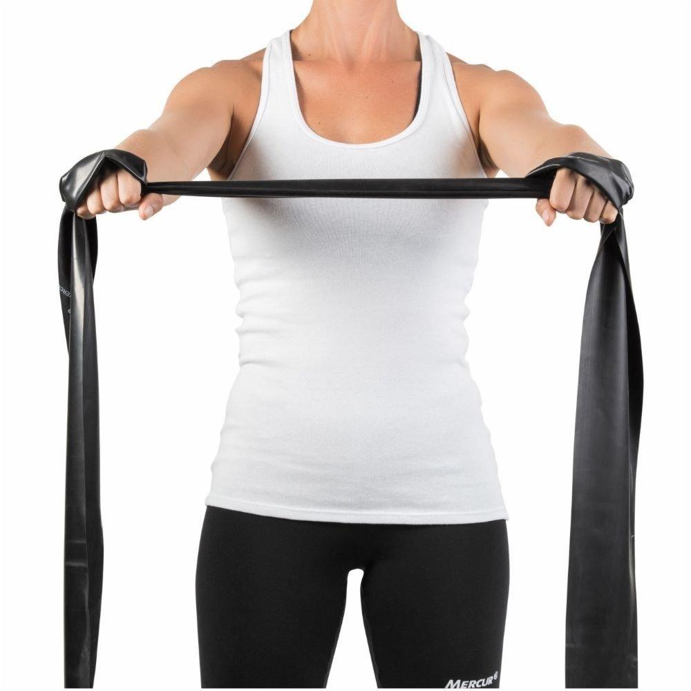Faixa Elástica Para Exercício 1,5 M Cor Preta - 2