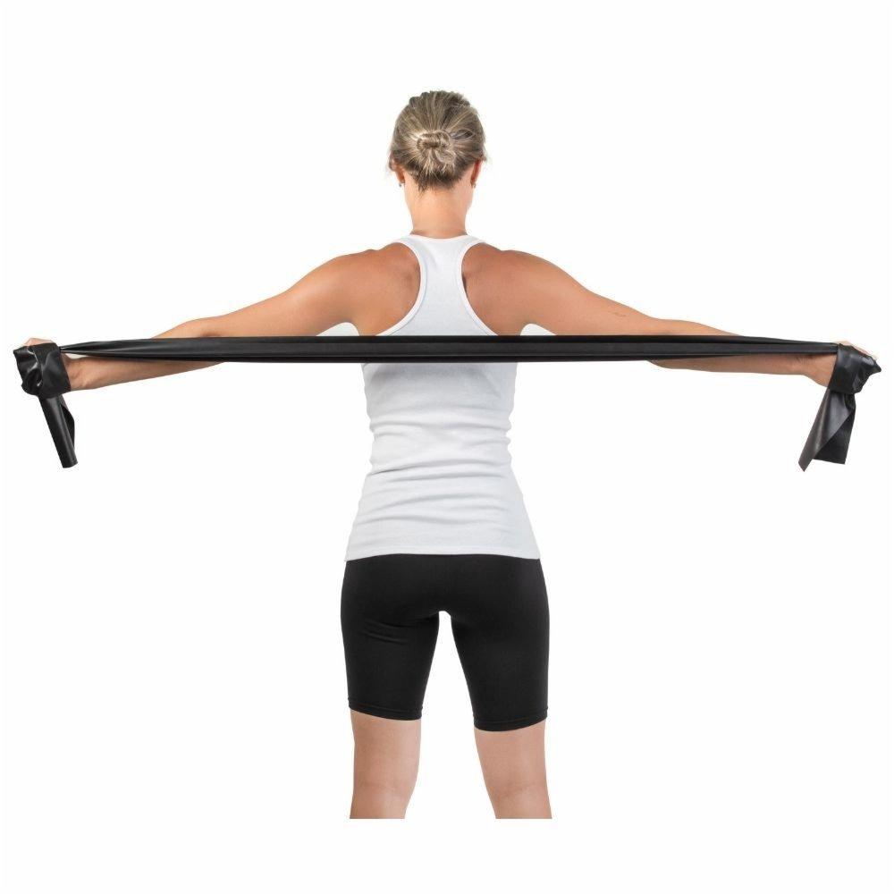 Faixa Elástica Para Exercício 1,5 M Cor Preta - 3