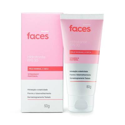 Hidratante Facial Fps30 Panvel Faces Pele Normal A Seca 50g