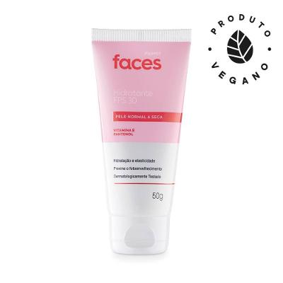 Hidratante Facial Fps30 Panvel Faces Pele Normal A Seca 50g