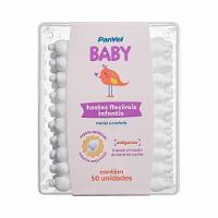 Hastes Flexíveis Panvel Baby Com 50 Unidades - 2