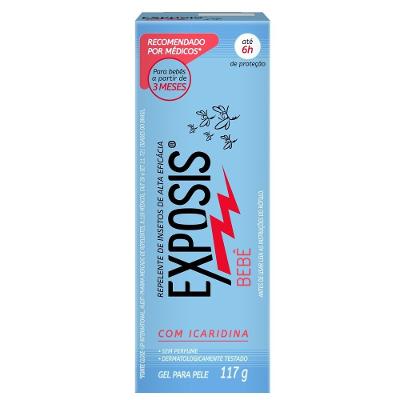 Repelente Exposis Gel Bebê 117 Ml