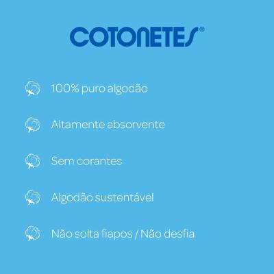 Hastes Flexíveis Cotonetes Pote 150 Unidades