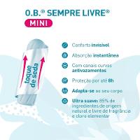 Absorvente Interno Ob Procomfort Médio Leve Mais Pague Menos 16 Unidades - 3